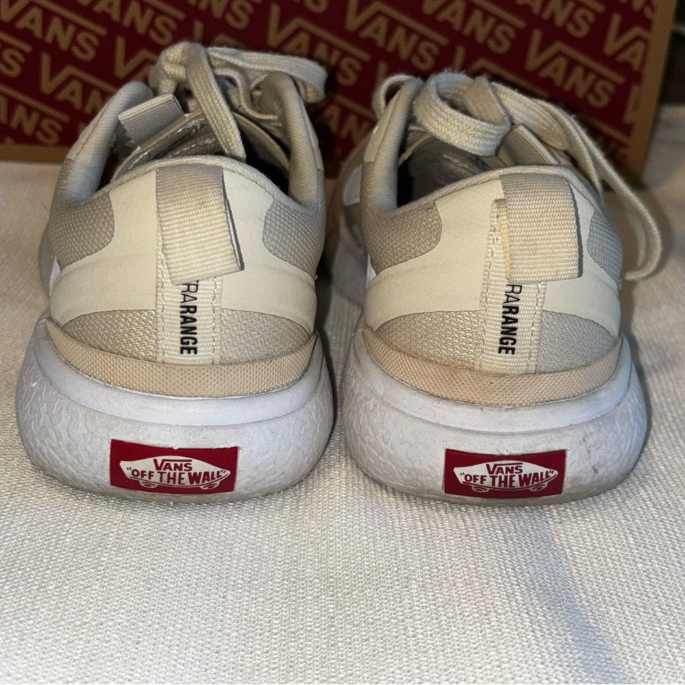 Vans Women's Vintage White Sneakers - Picture 3 of 8